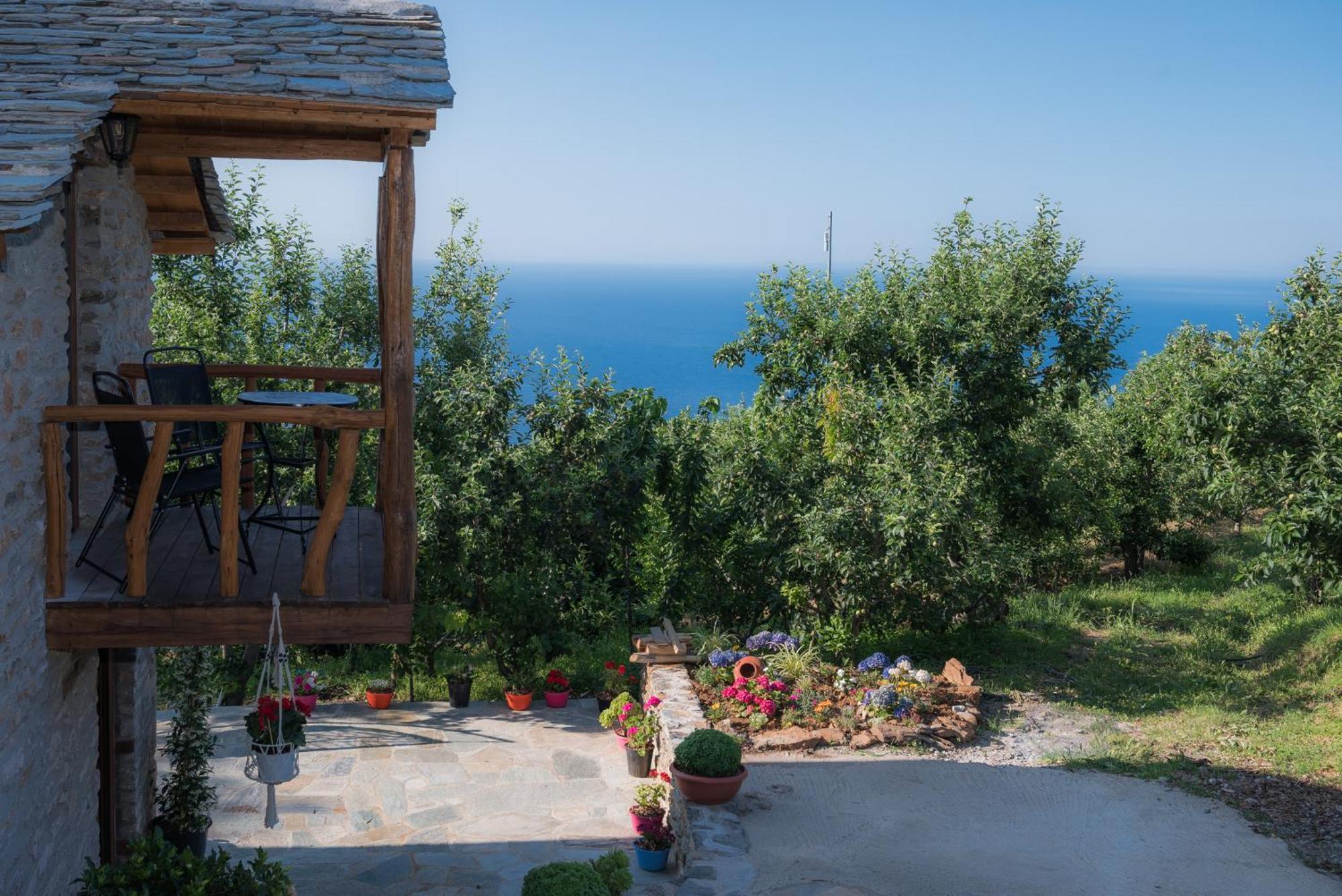 Aristoteli'S Stone House Makrirrakhi Экстерьер фото